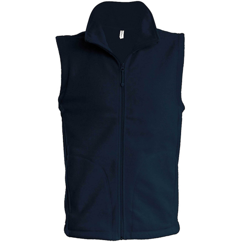 Personalized Kariban fleece vest for men, Men's Bodywarmer, Size: S, Color: Black, Size: S, Color: rosu, Size: S, Color: Grey, S