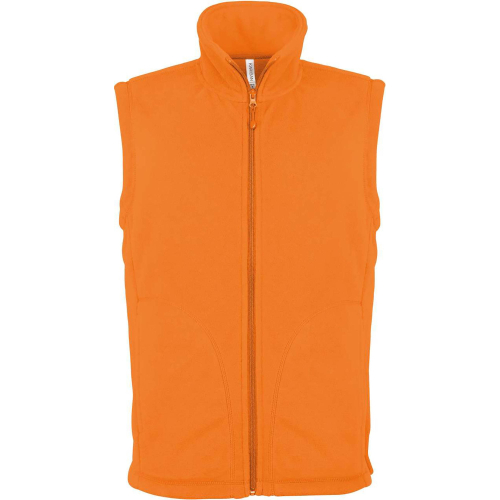 Personalized Kariban fleece vest for men, Men's Bodywarmer, Size: S, Color: Black, Size: S, Color: rosu, Size: S, Color: Grey, S