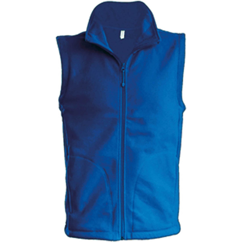 Personalized Kariban fleece vest for men, Men's Bodywarmer, Size: S, Color: Black, Size: S, Color: rosu, Size: S, Color: Grey, S