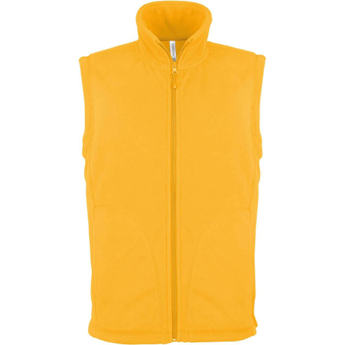 Personalized Kariban fleece vest for men, Men's Bodywarmer, Size: S, Color: Black, Size: S, Color: rosu, Size: S, Color: Grey, S