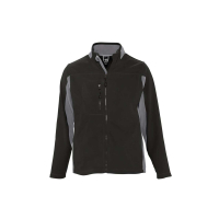 Jacheta fleece bicolora pentru barbati, Geci si veste pentru barbati