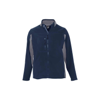 Jacheta fleece bicolora pentru barbati, Geci si veste pentru barbati