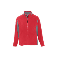 Jacheta fleece bicolora pentru barbati, Geci si veste pentru barbati