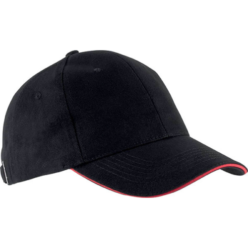 Customized bicolor K-up cap, Caps for adults, Color: White, Color: Black, Color: Navy, Color: K-white with navy, Color: K-white 