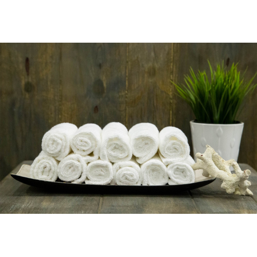 Personalized towel for hotel Olima400, Towels, Color: White