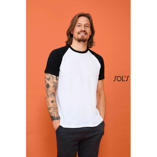 Funky personalized t-shirt for men, Men's t-shirts, Size: S, Color: Grey/black, Size: S, Color: white-navy, Size: S, Color: whit