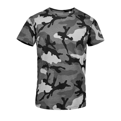Custom camouflage T-shirt for men, Men's t-shirts, Size: S, Color: Camouflage, Size: S, Color: Blue camouflage_ASQ, Size: S, Col