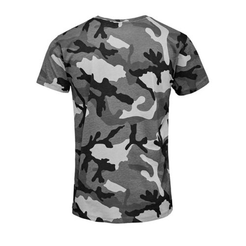Custom camouflage T-shirt for men, Men's t-shirts, Size: S, Color: Camouflage, Size: S, Color: Blue camouflage_ASQ, Size: S, Col