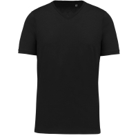 Supima V-neck personalized t-shirt for men, Men's t-shirts, Size: S, Color: White, Size: S, Color: Black, Size: S, Color: Grey, 