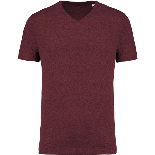 Custom organic V-neck T-shirt for men, Men's t-shirts, Size: S, Color: White, Size: S, Color: Black, Size: S, Color: rosu, Size:
