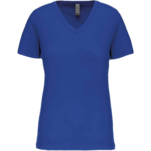 Personalized organic cotton v-neck T-shirt for women, Women t-shirts, Size: XS, Color: White, Size: XS, Color: Black, Size: XS, 