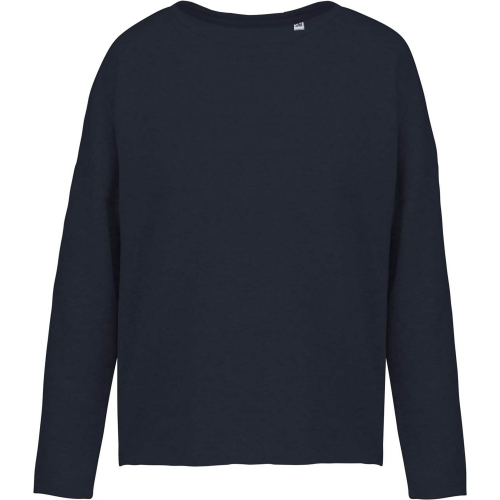 Customized oversized blouse, Women's Sweatshirts, Size: S/M, Color: White, Size: S/M, Color: Black, Size: S/M, Color: Navy, Size