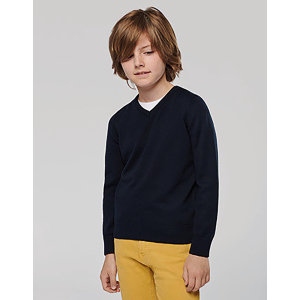 Customized knitted blouse for children, Kids Sweatshirts, Size: 4/6, Color: Navy, Size: 4/6, Color: Gray melange, Size: 6/8, Col