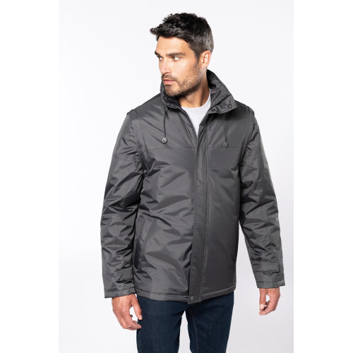 Personalized winter jacket with removable sleeve, Men's Bodywarmer, Size: S, Color: Black, Size: S, Color: Navy, Size: S, Color: