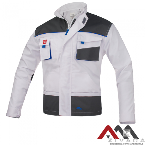 Jacheta clasica de lucru, Geci de lucru, Size: S, Color: White, Size: m, Color: White, Size: IT, Color: White, Size: XL, Color: 