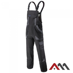 Salopeta Procotton, Pantaloni & Salopete de lucru, Size: S, Color: Black, Size: m, Color: Black, Size: IT, Color: Black, Size: X
