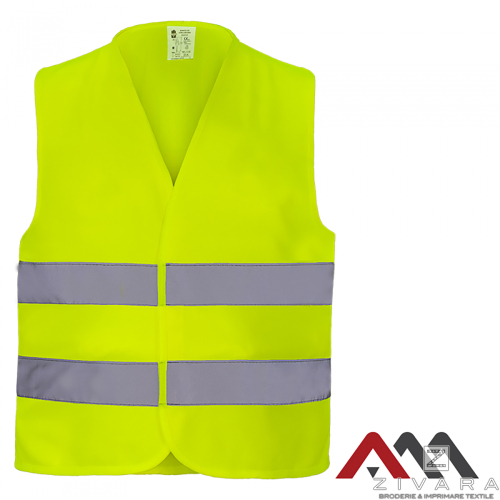 Vest2 reflective vest, Reflective Vests, Size: S, Color: galben, Size: m, Color: galben, Size: IT, Color: galben, Size: XL, Colo