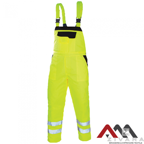 Salopeta de lucru impermeabila, Pantaloni & Salopete de lucru, Size: S, Color: galben, Size: m, Color: galben, Size: IT, Color: 
