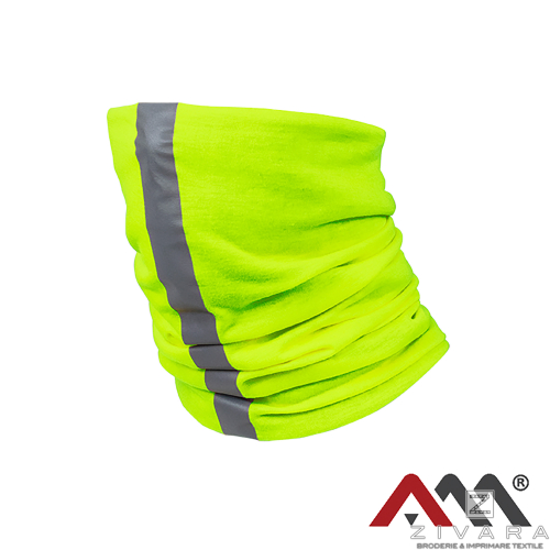Fular protectie reflectorizant, Sepci pentru adulti, Color: Black, Color: galben, Color: orange