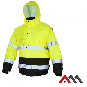Geaca reflectorizanta cu maneci detasabile, Geci de lucru 2