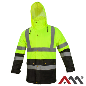 Parka de inalta vizibilitate, Geci de lucru, Size: S, Color: galben, Size: m, Color: galben, Size: IT, Color: galben, Size: XL, 