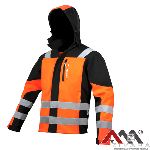 Jacheta softshell Classic-Vis, Geci de lucru, Size: S, Color: galben, Size: m, Color: galben, Size: IT, Color: galben, Size: XL,