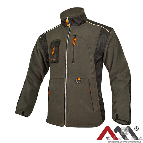 Jacheta fleece clasica de lucru, Geci de lucru, Size: S, Color: Charcoal, Size: m, Color: Charcoal, Size: IT, Color: Charcoal, S