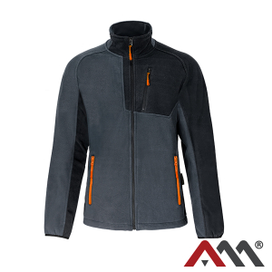 Jacheta fleece de lucru Asymetric, Geci de lucru, Size: S, Color: gri, Size: m, Color: gri, Size: IT, Color: gri, Size: XL, Colo 2