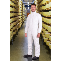 Combinezon industria alimentara AUSTIN, Pantaloni & Salopete de lucru, Size: S, Color: White, Size: m, Color: White, Size: IT, C