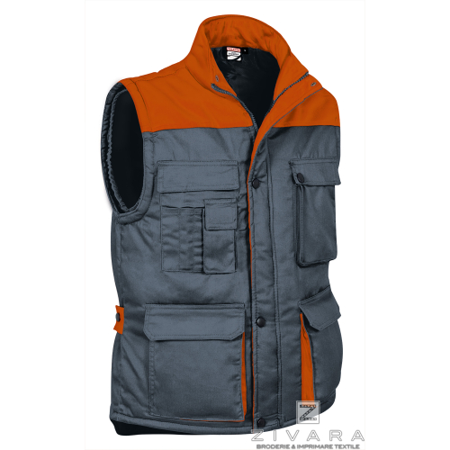 Vesta de lucru THUNDER, Men's Bodywarmer, Size: S, Color: galben, Size: m, Color: galben, Size: IT, Color: galben, Size: XL, Col