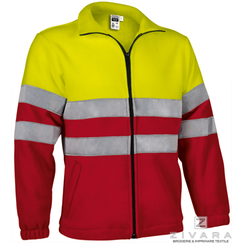 Jacheta fleece HV AIR, Geci de lucru, Size: S, Color: galben, Size: m, Color: galben, Size: IT, Color: galben, Size: XL, Color: 