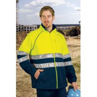 Geaca fleece HV ANE, Geci de lucru, Size: S, Color: gri, Size: m, Color: gri, Size: IT, Color: gri, Size: XL, Color: gri, Size: 