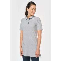 Tricou polo lung pentru dama WKZ209, Women's Polo Shirts, Size: XS, Color: White, Size: S, Color: White, Size: m, Color: White, 