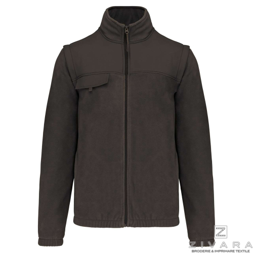 Jacheta polar cu maneci detasabile WKZ9105, Geci si veste pentru barbati
