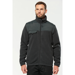 Jacheta polar cu maneci detasabile WKZ9105, Geci si veste pentru barbati