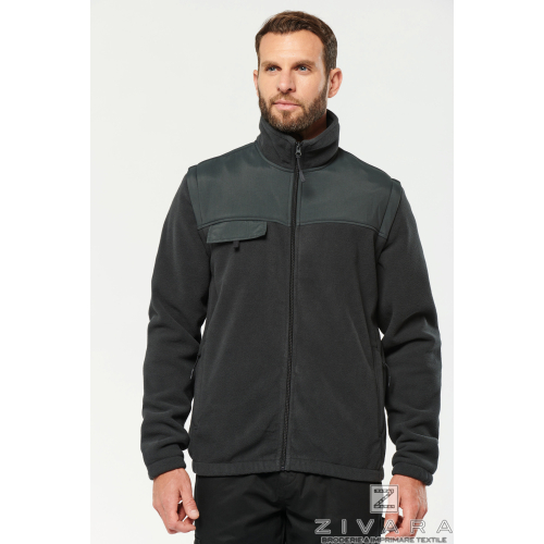 Jacheta polar cu maneci detasabile WKZ9105, Geci si veste pentru barbati