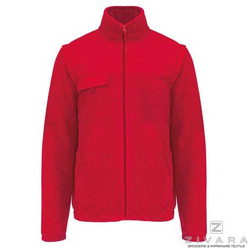 Jacheta polar cu maneci detasabile WKZ9105, Geci si veste pentru barbati