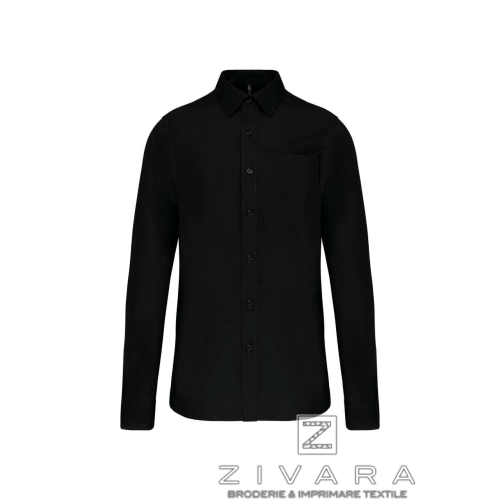 Camasa bumbac pentru barbati KA5Z41, Men's Shirts, Size: S, Color: White, Size: m, Color: White, Size: IT, Color: White, Size: X