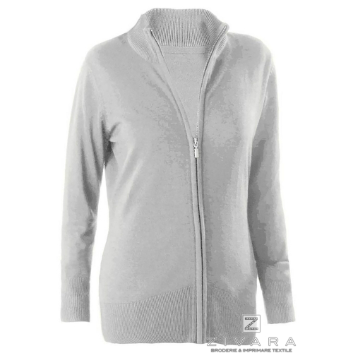 Cardigan cu fermoar pentru dama KAZ962, Hanorace pentru dama