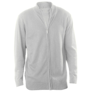 Cardigan cu fermoar KAZ961, Men's Hoodies, Size: S, Color: ash grey, Size: m, Color: ash grey, Size: IT, Color: ash grey, Size:  2