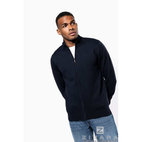 Cardigan cu fermoar KAZ961, Men's Hoodies, Size: S, Color: ash grey, Size: m, Color: ash grey, Size: IT, Color: ash grey, Size: 