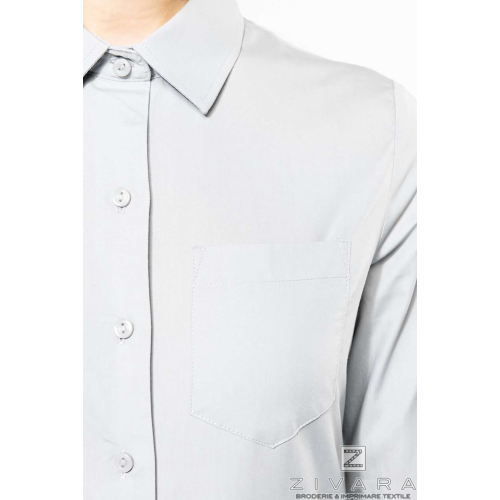 Camasa bumbac pentru dama KAZ542, Women's Shirts, Size: XS, Color: White, Size: S, Color: White, Size: m, Color: White, Size: IT