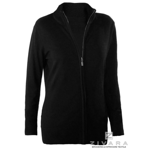 Cardigan cu fermoar pentru dama KAZ962, Hanorace pentru dama