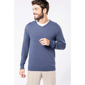 Bluza tricotata V-neck KAZ965, Bluze pentru barbati