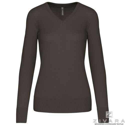 Bluza tricotata V-neck pentru dama KAZ966, Bluze pentru dama