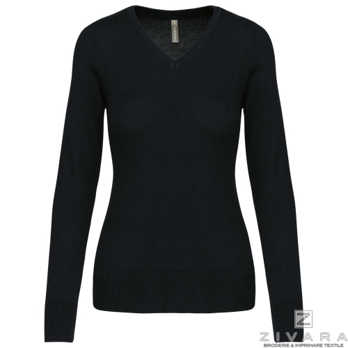 Bluza tricotata V-neck pentru dama KAZ966, Bluze pentru dama