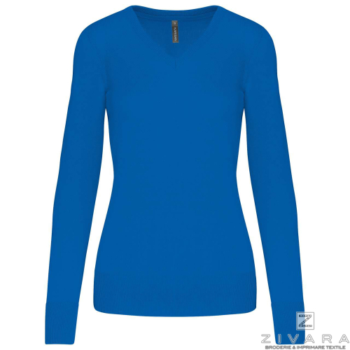 Bluza tricotata V-neck pentru dama KAZ966, Bluze pentru dama