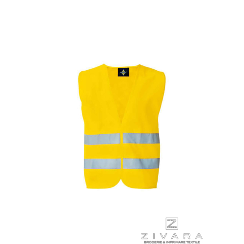 Basic reflective vest KXX217Z, Reflective Vests, Size: XL, Color: galben, Size: 2XL, Color: galben, Size: XL, Color: orange, Siz