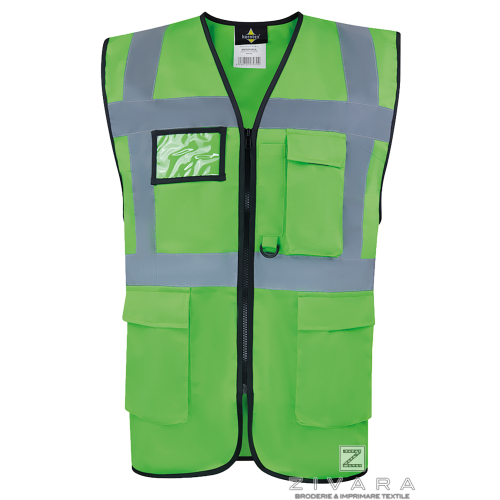 Vesta reflectorizanta Executive KXCMFZ, Veste reflectorizante, Size: S, Color: galben, Size: m, Color: galben, Size: IT, Color: 