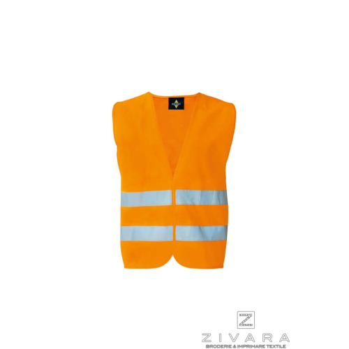 Basic reflective vest KXX217Z, Reflective Vests, Size: XL, Color: galben, Size: 2XL, Color: galben, Size: XL, Color: orange, Siz
